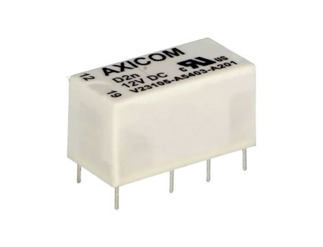 Przekaźnik elektromagnetyczny DPDT 12VDC 0,5A 125VAC 0-1393793-8