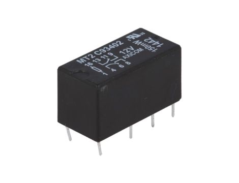 Przekaźnik elektromagnetyczny DPDT 12VDC max 250VAC 1462000-7