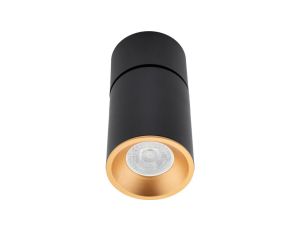 Oprawa Natynkowa Ruchoma GU10 czarno złota NIXA GOLDLUX