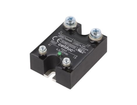 Przekaźnik półprzewodnikowy Uster: 4,5...32VDC 100A 2...200VDC SCM0100200