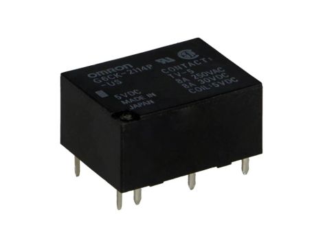 Przekaźnik: elektromagnetyczny SPST-NO + SPST-NC Ucewki: 5VDC G6CK-2114P-US 5VDC
