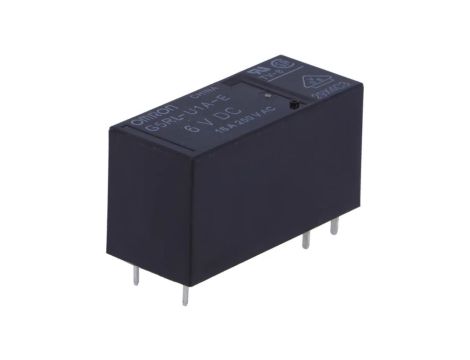 Przekaźnik: elektromagnetyczny SPST Ucewki: 6VDC 16A/250VAC G5RL-U1A-E-6DC