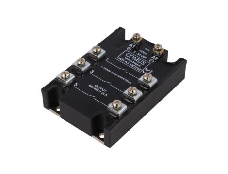 Przekaźnik półprzewodnikowy 25A Uprzeł: 24...480VAC 3-fazowy WGA312D25Z