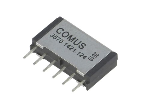 Przekaźnik kontaktronowy DPST-NO Ucewki: 12VDC 500mA 10W THT 3570.1421.124