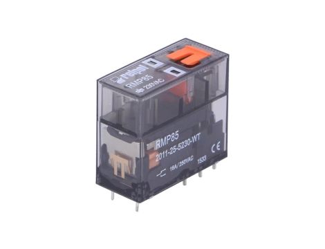 Przekaźnik: elektromagnetyczny SPDT Ucewki: 230VAC 16A RMP85 RMP85-2011-25-5230-WT
