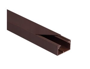 Listwa elektroinstalacyjna korytko kablowe 15x10 brązowa 2m /1szt = 2mb/