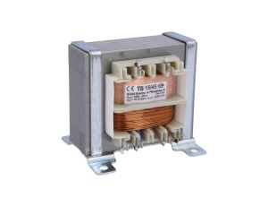 Transformator sieciowy 15VA, 230VAC 15,7V 10,5V, 600mA 500mA TS 15/45