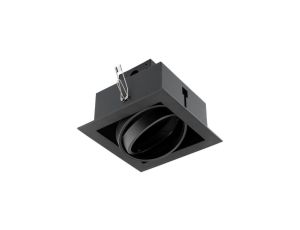 Oprawa Podtynkowa Halogenowa Ruchoma GU10 ES111 Kwadratowa Czarna