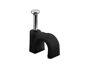 Obejma kablowa TechdatGeneralDiameterMET mm, czarny - średnica 7 mm