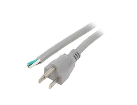 Kabel: 3x16AWG, NEMA 5-15 (B) wtyk, 3m, 13A LT202 3X16AWG 105E.C 3M GRY