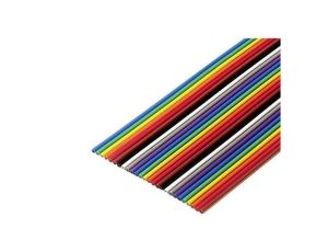Przewód o dł 30,5m wstążkowy 10x28AWG 1,27mm linka Cu nieekranowany PVC 3302/10 (100FT)