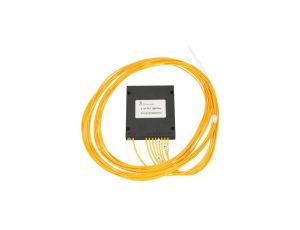 Splitter 2,0mm, 1,5m, G657A, moduł ABS, bez złącz Extralink 1:8 PLC SC/APC