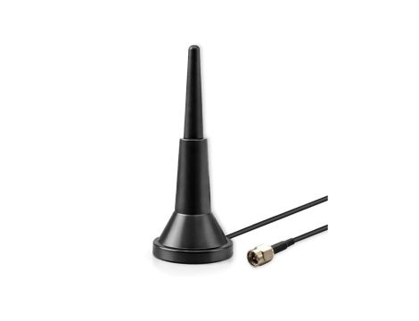 Qoltec Antena 4G LTE z podstawą magnetyczną 5dBi wewnętrzna dookólna 600-2700 MHz SMA 3m