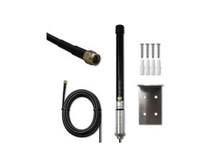 Qoltec Antena 4G LTE 15dBi dookólna zewnętrzna SMA włókno szklane