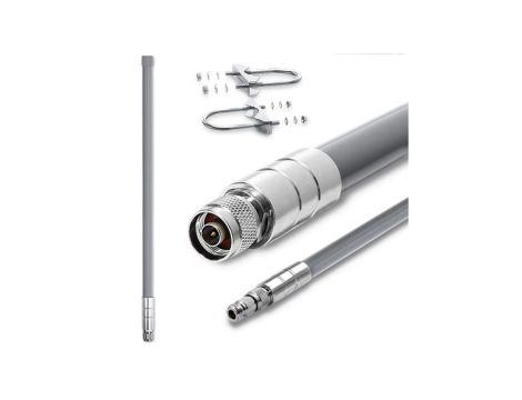 Qoltec Antena LoRa 12dBi dookólna zewnętrzna włókno szklane 868 MHz 1.5m