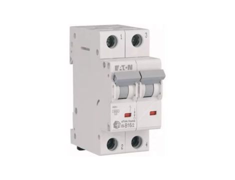 Wyłącznik nadprądowy S bezpiecznik 3-fazowy B16 (B 16A) 2-biegunowy 2P (230/400V AC) 2-modułowy EATON