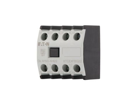 Styk pomocniczy zestyk 2NO + 2NC 6A czołowy do styczników mocy serii DILM (od 40 do 170) EATON 277950