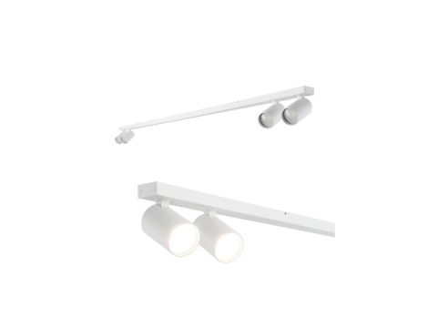 Oprawa sufitowa/naścienna punktowa natynkowa listwa typu spot MALGA 4 LINE WHITE 4xGU10 biała listwa IP20