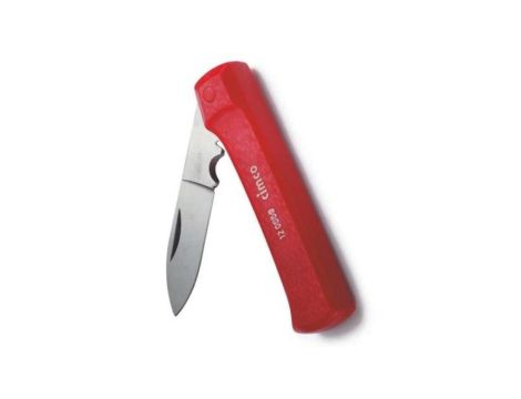 Nóż do kabli Monterski Kablowy Składany Jednoczęściowy Tworzywo Cimco