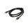 Kabel USB C wtyk z obu stron 1m czarny tekstylny 60W CATKLF-GG1