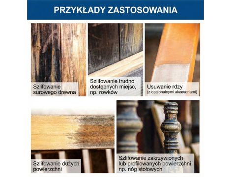 Satyniarka i szlifierka szczotkowa do drewna i metalu MRS500 SCHEPPACH - 7