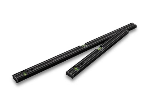 Pakiet dwóch poziomnic STABILA  80AS-2  60 cm + 80AS-2  120 cm limitowanej edycji Dark Shadow