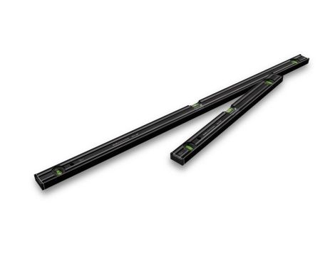 Pakiet dwóch poziomnic STABILA  80AS-2  60 cm + 80AS-2  120 cm limitowanej edycji Dark Shadow