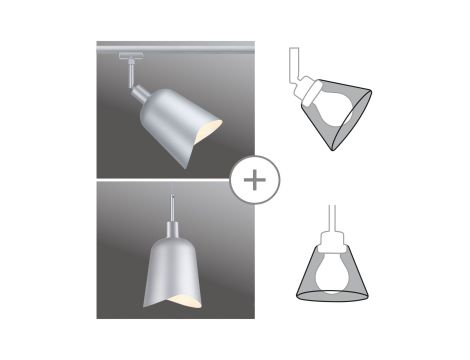 Klosz Urail Deco System Alvaro 144mm Matowa czerń/Matowe złoto