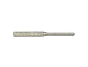 Sztyfty diamentowe do szlifowania, cylindryczne, średnica 5 mm, 2 szt.