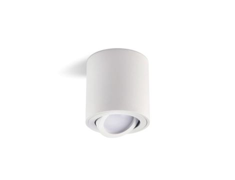 Tuba sufitowa spot biała regulowana 80x84 KPLAHBI Kobi