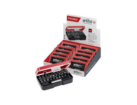 Zestaw bitów + uchwyt magnetyczny w kasecie, 31cz.