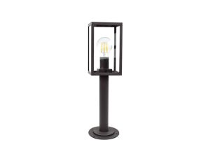 Lampa Ogrodowa Stojąca Malmo do LED E27 Wysoka 48cm Grafit - GOLDLUX (Polux)