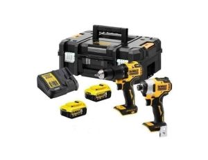 Zestaw wkrętarka dcd708 + zakrętakra dcf809 18v 2*5.0ah