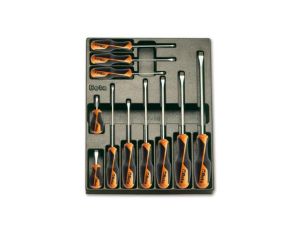 Zestaw wkrętaków we wkładce z tworzywa 11szt