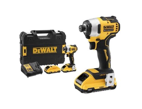 Zakrętarka udarowa akumulatorowa 18v 2*3.0ah