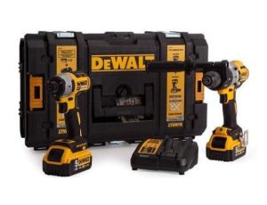 Zestaw narzędzi 18v dcd996 + dcf887 2*5.0ah