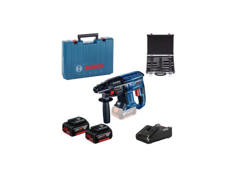 Młot udarowy obrotowy aku. sds+ gbh 180-li 2*4.0ah+acc