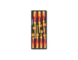 Komplet 7 wkrętaków w miękkim wkładzie profilowanym