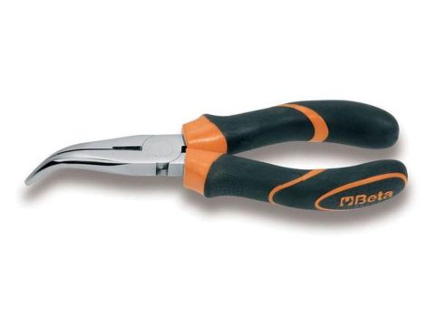 Szczypce półokrągłe odgięte q-ty bm160mm