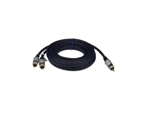 VITALCO RKD180 Kabel Audio do Subwoofera 1x RCA Cinch (wtyk) / 2x RCA Cinch (wtyk) 5m