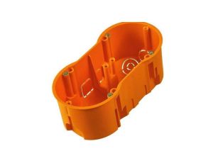 Puszka PK 60 podwójna z wkrętami, głęboka Pawbol - A.0042WPG