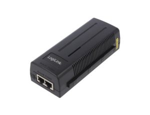 Zasilacz PoE, 10/100/1000Mbps, czarny, 30W POE004