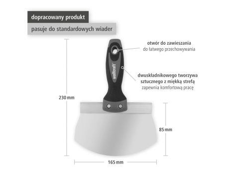 Szpachelka do wiadra, wolfcraft - 3