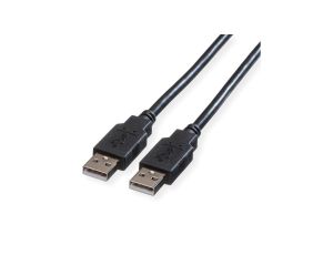 ROLINE USB 2.0 Kabel, type A-A, zwart, 4,5 m