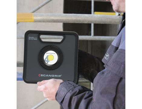 Lampa robocza LED akumulatorowa/sieciowa  4000 lm NOVA 4K C+R 03.5441 - 3