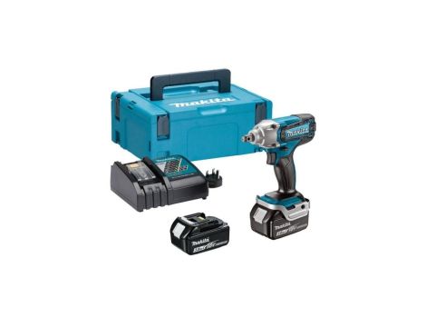 Klucz udarowy akumulatorowy 1/2 190nm 18v 2*3.0ah+nasadki