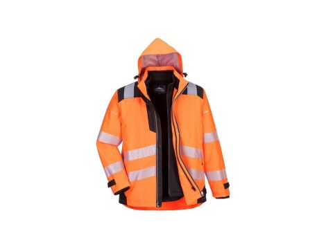 Kurtka robocza 3w1 pw365obr pomarańczowa xxxl
