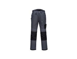 Spodnie ochronne do pasa t601 szaro-czarne rozmiar 52