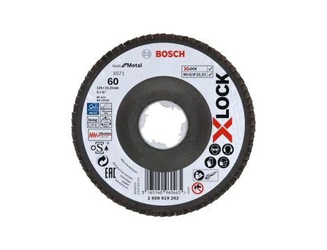 Lamelka x-lock 125mm g60 x571