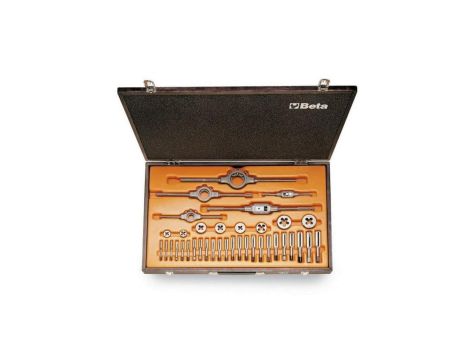 Zestaw gwintowników i narzynek 37 el.